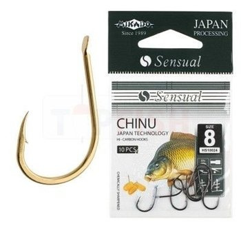 Haczyki Mikado Sensual Chinu Nr 6 - Czarne