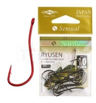 Haczyki Mikado Sensual - Ryusen W/Ring Nr 2 Red
