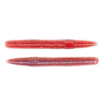 LIVE TARGET Stick Worm Czerwony/Czerwony 7,6 cm - 1 szt. Tonący