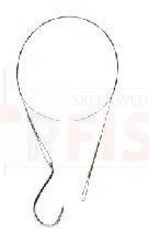Mikado Przypon Stalowy z Hakiem 1/0 30cm-10kg-2szt -BRĄZ