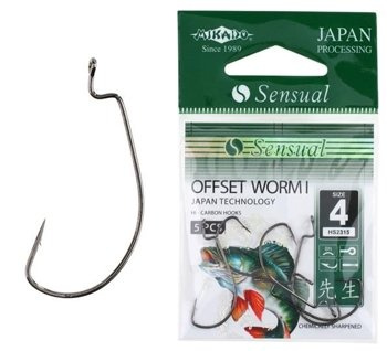 Mikado Haczyk Sensual Offset Worm Nr 2 - 5x