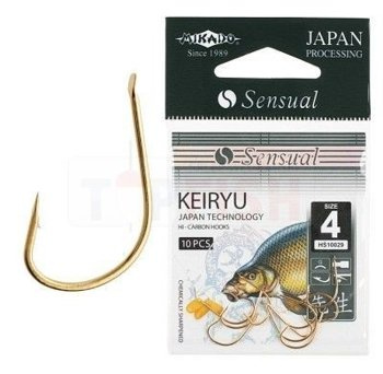 Mikado Haczyk Sensual Keiryu W/Ring 4 Czerw.-10szt