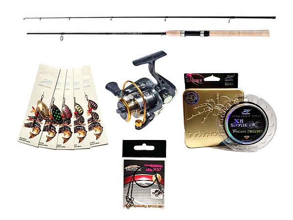 NOWOŚĆ Solidny Zestaw Wędkarski Spinning - Wędka Lexus Sapphire, Kołowrotek ES3000